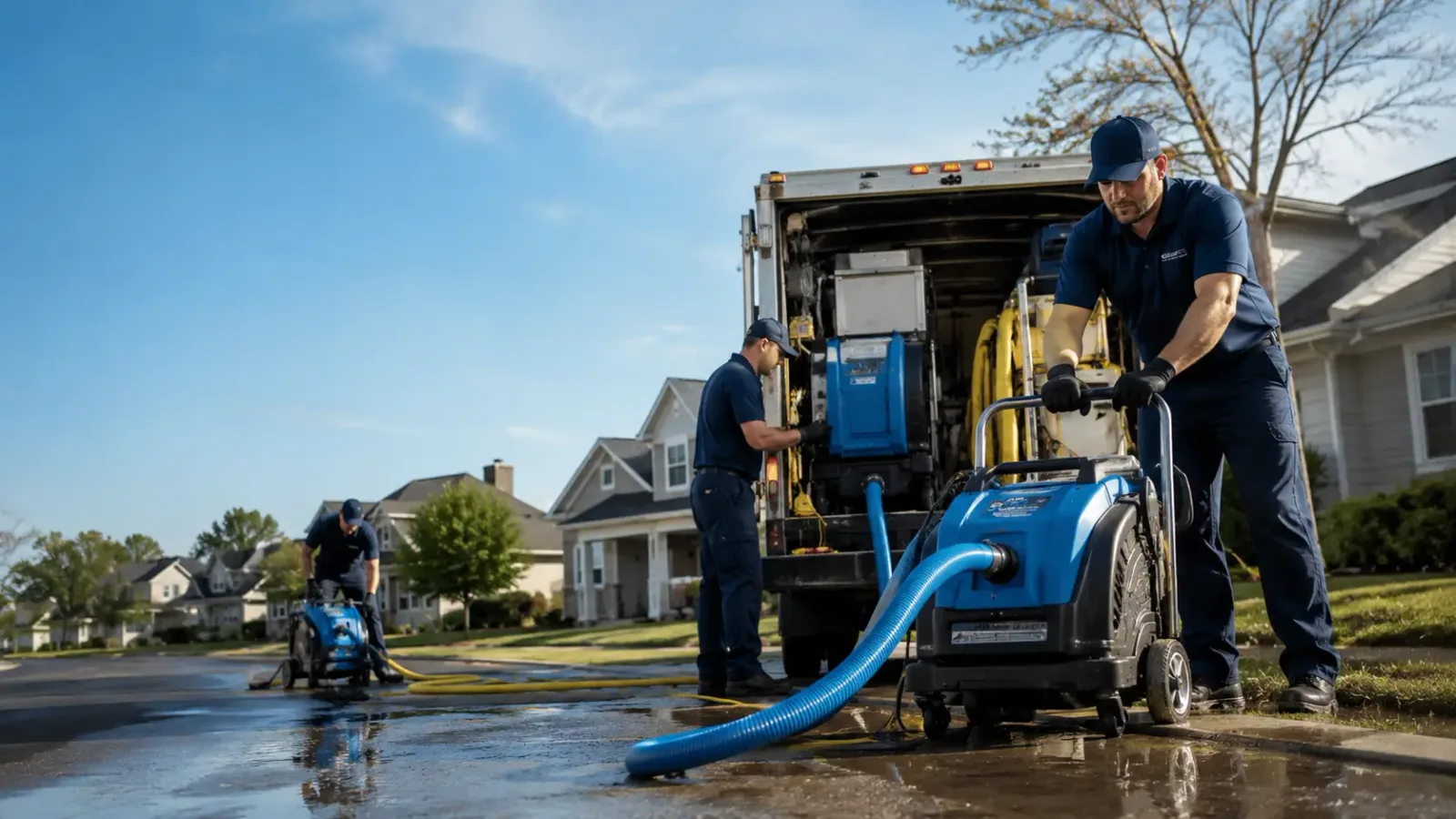 Flood Damage Cleanup in Ottawa Lake, MI